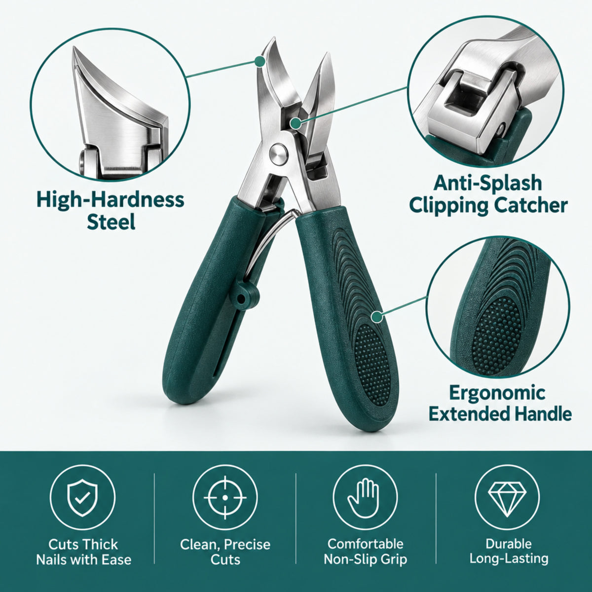 Easy Grip Senior Toenail Clipper Kit - Demo Ozerty