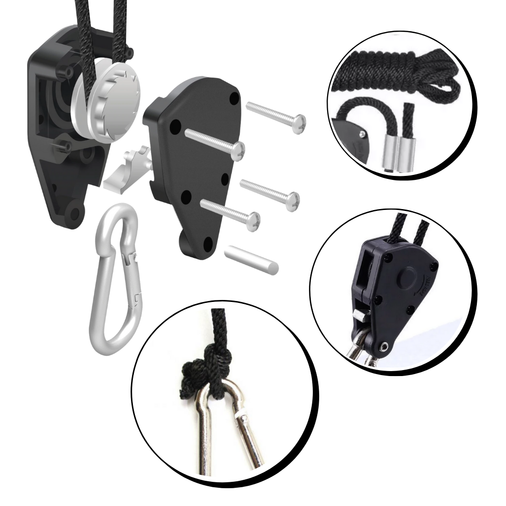 Adjustable Rope ratchet (2Pcs)