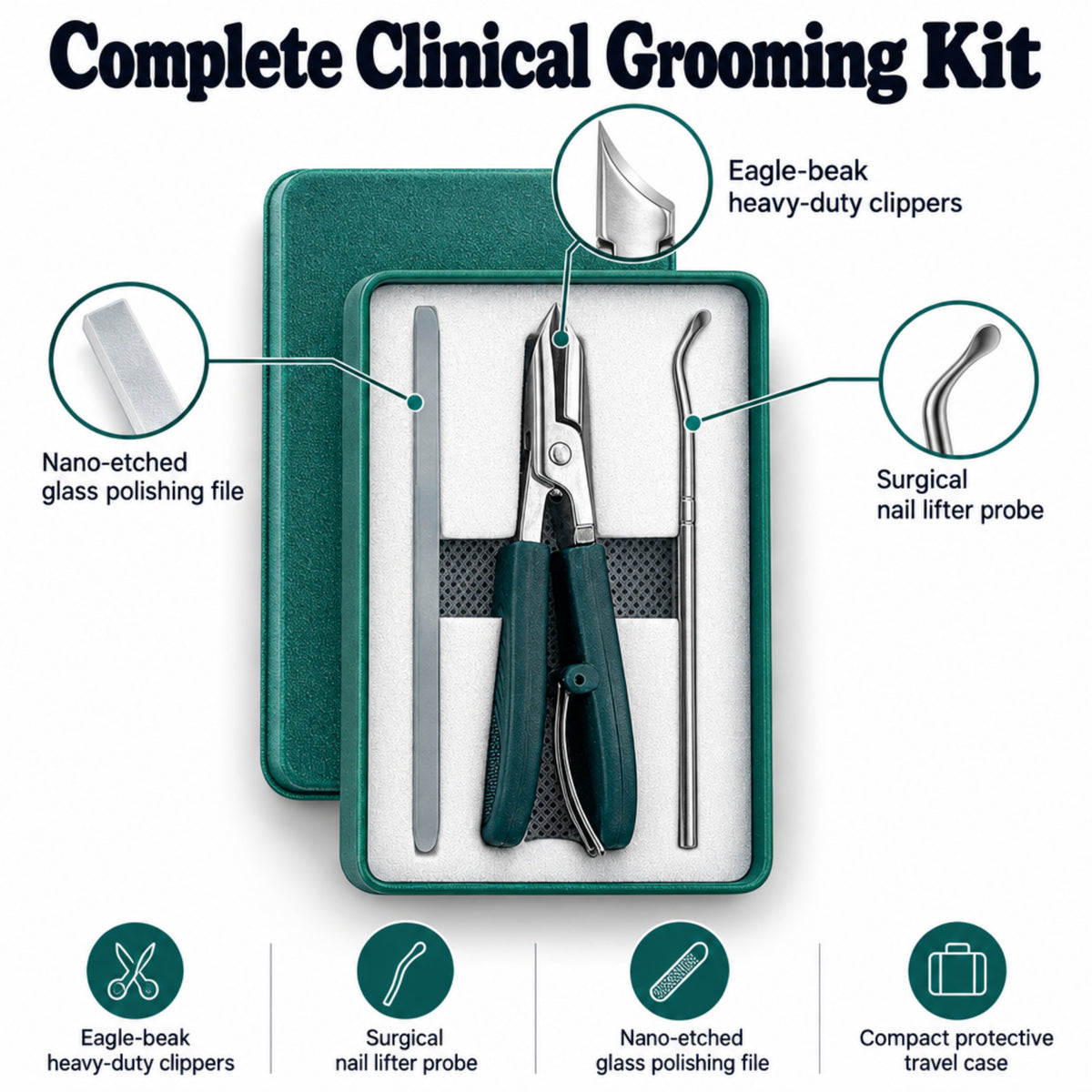 Easy Grip Senior Toenail Clipper Kit - Demo Ozerty