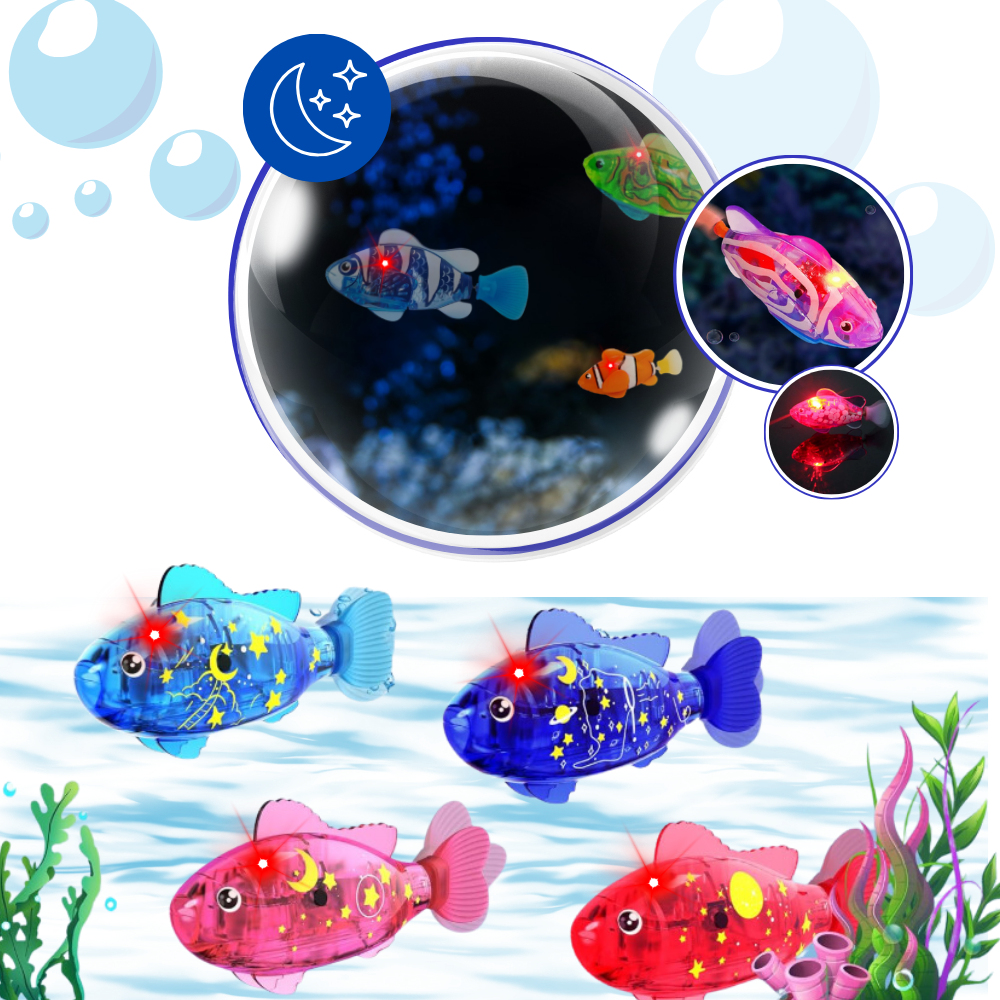 Realistic LED Swimming Fish Toy - Ozerty