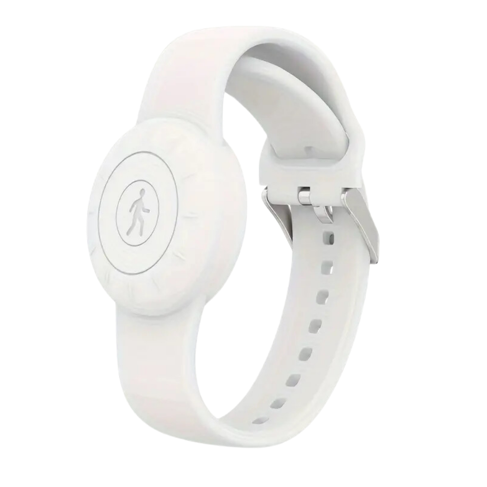 Silicone Airtag Watch  -White - Ozerty